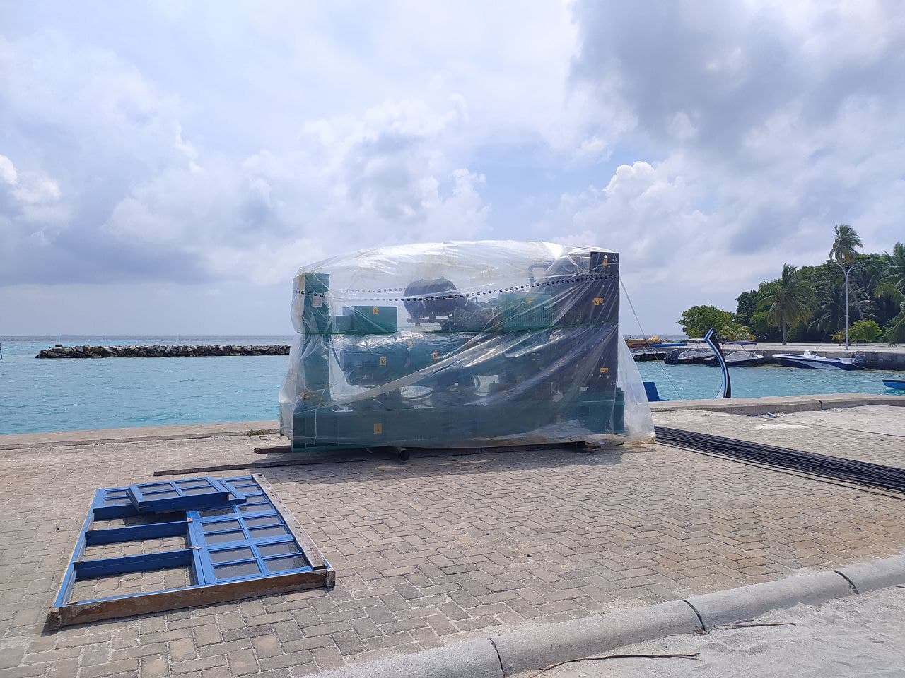 ރ. ވާދޫ އިންޖީނުގެއަށް 280 ކިލޯވޯޓްގެ އާ ޖަނަރޭޓަރެއް ގެނެސްފި