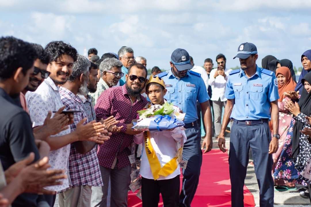 އަލް ހާފިޒް މުޙައްމަދު ޔޫނުސްއަށް ފައިނުން ރަތްދޫލައިގެ މަރުހަބާއެއް!