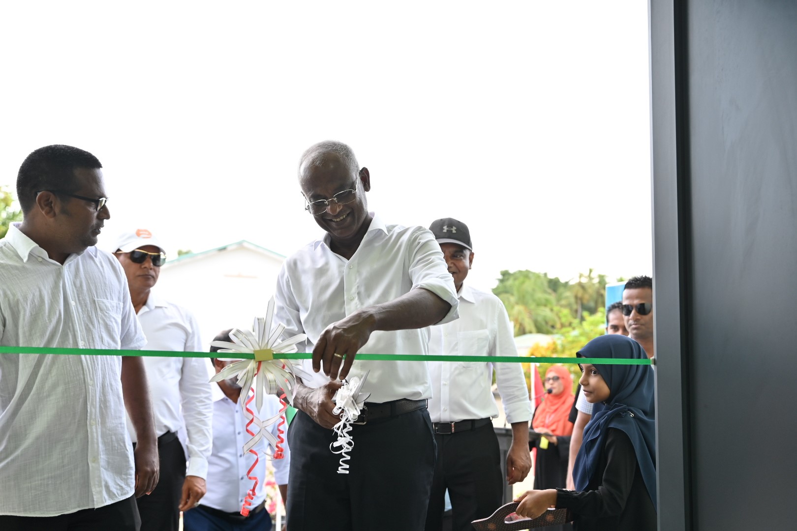ރައީސުލްޖުމްހޫރިއްޔާ، ރ. ވާދޫގެ ތަރައްޤީގެ ބައެއް މަޝްރޫޢުތަކުގެ ނިމުން ފާހަގަކޮށްދެއްވައިފި
