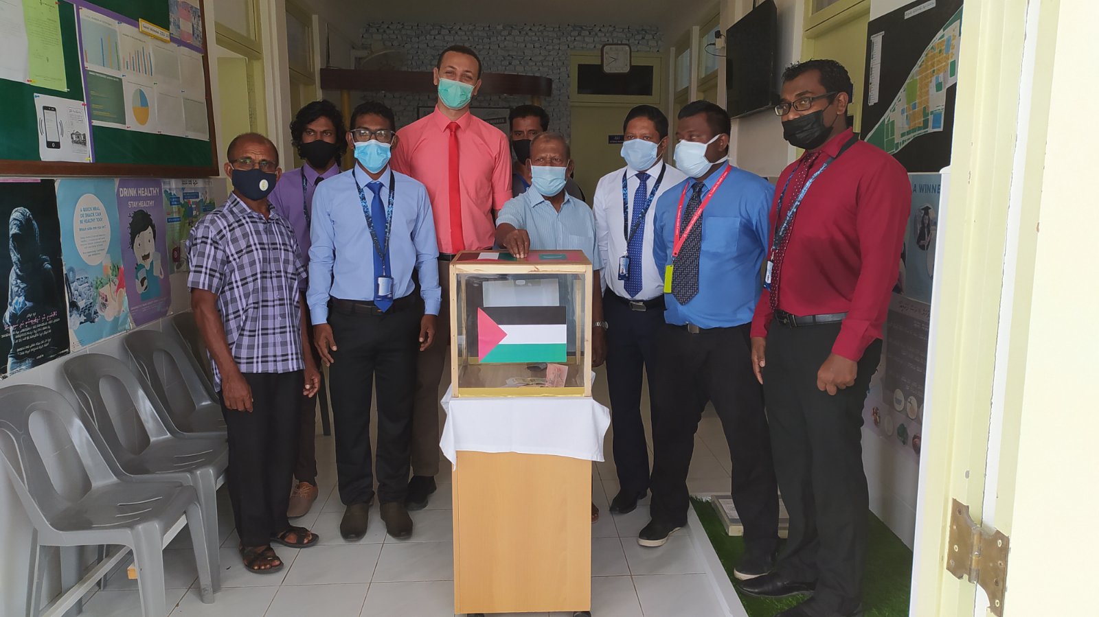ރ. ވާދޫ މުވައްސަސާތައް ގުޅިގެން ފަލަސްތީނަށް އެހީވުމަށް ހަރަކާތެއް